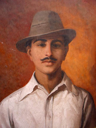 Drawing of Bhaghat Singh