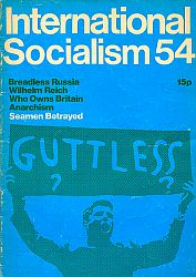 Cover International Socialism (1st series), No.54