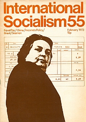 Cover International Socialism (1st series), No.55