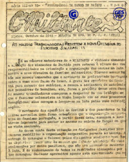 capa O Militante